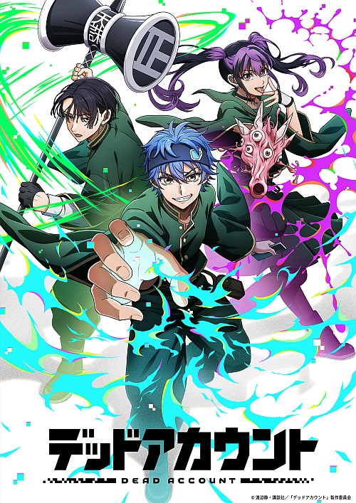 “Dead Account” Anime Drops Second Trailer Showcasing Intense Electrified Battle Sequences 2 dead account poster image