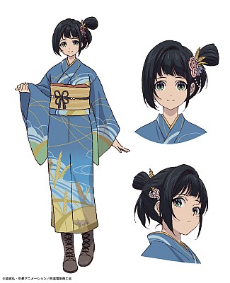 Kyoto Animation's TV Anime "20th Century Electricity Catalog" Set for 2026; Stars Yuma Uchida and Sora Amamiya. 3 inako momokawa character image