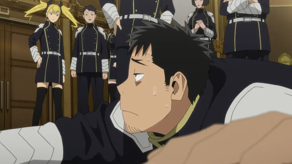 kaiju no. 8 kafka on the floor