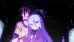 no game no life teleporting scene