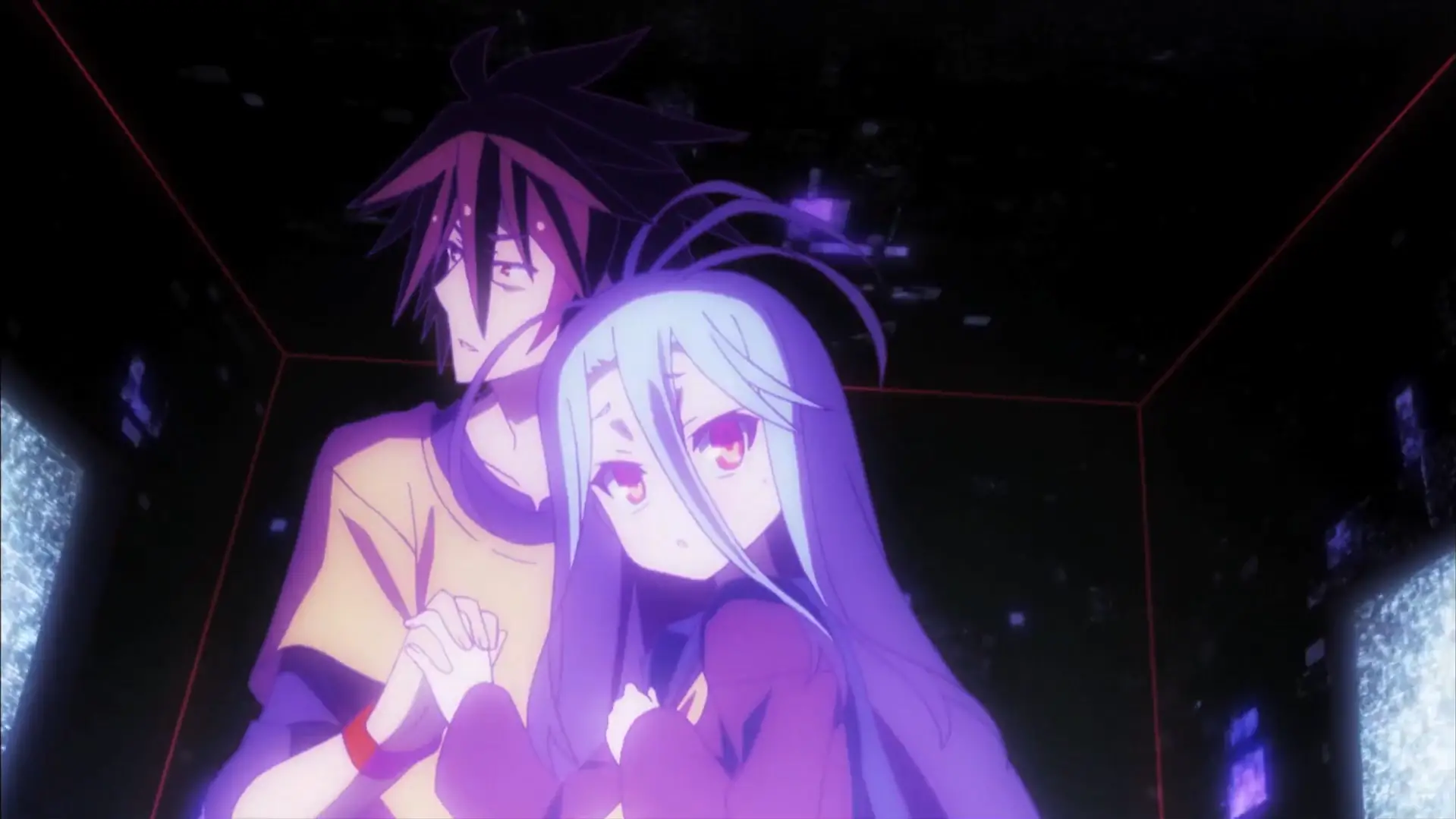 no game no life teleporting scene