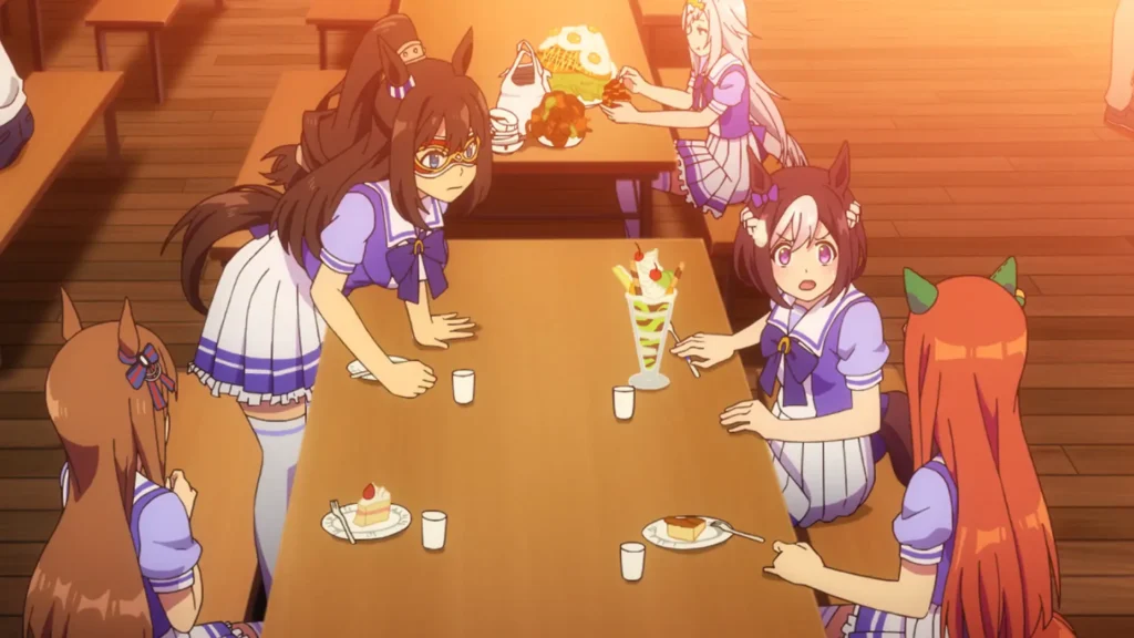 Ranking of Masterpiece Anime That Will Go Down in History 11 uma musume pretty derby dessert eating
