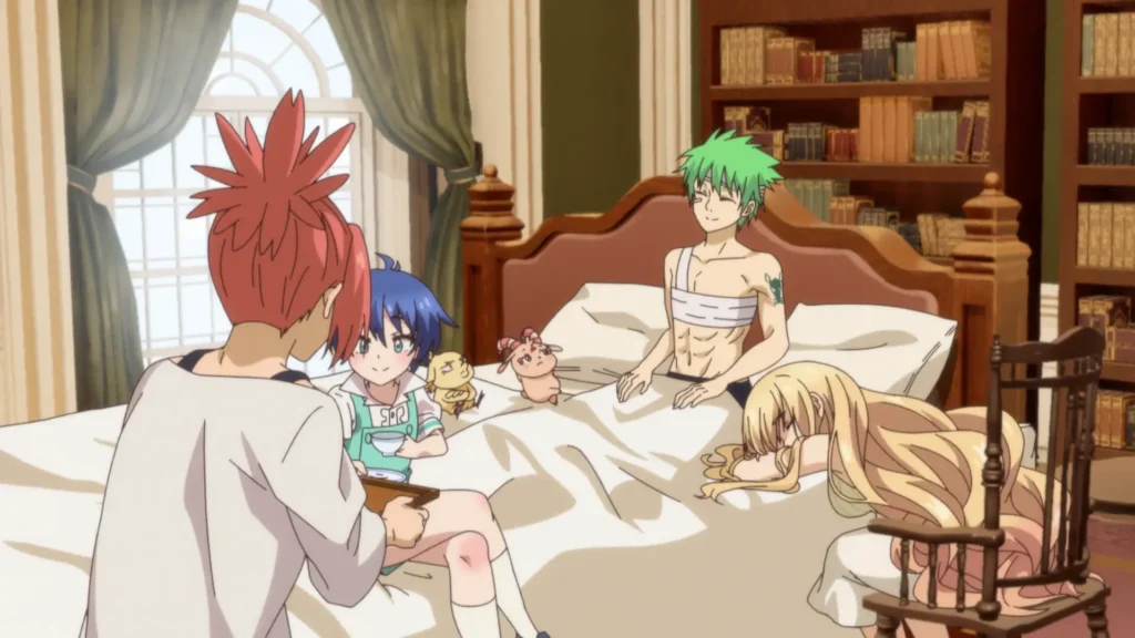 I Was Reincarnated as the 7th Prince so I Can Take My Time Perfecting My Magical Ability Season 2 resting scene