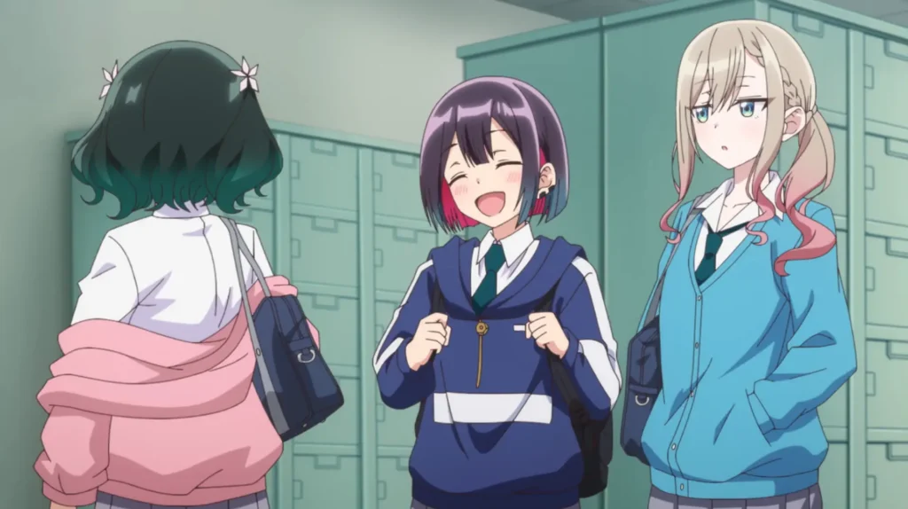 Bad Girl greeting scene