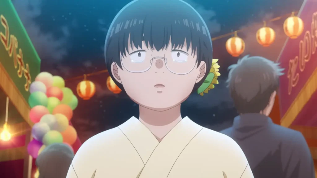 10 Best Romantic Comedy Anime of 2025: Top Rated Rom-Com Series to Watch Now 5 A Bouquet for an Ugly Girl festival scene