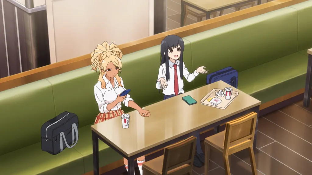 Food Court meal scene