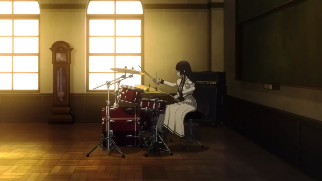 Top 10 Best School Anime to Watch in 2025 – New High School Romance & Drama Picks 10 Rock's a Lady's Modesty drum scene