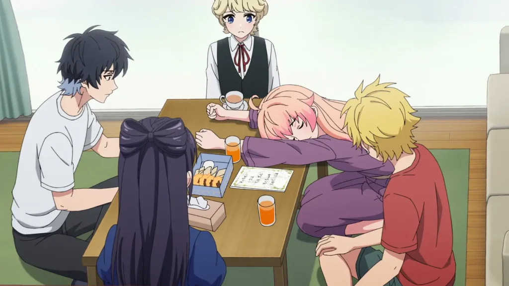 Witch Watch sleeping scene