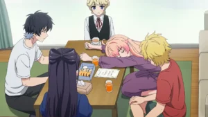 Witch Watch sleeping scene