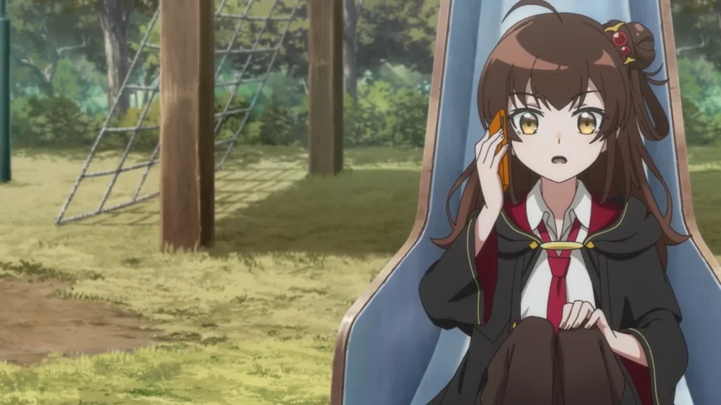 Top 10 Best Light Novel Anime Adaptations of 2025 8 Once Upon a Witch's Death phone talk